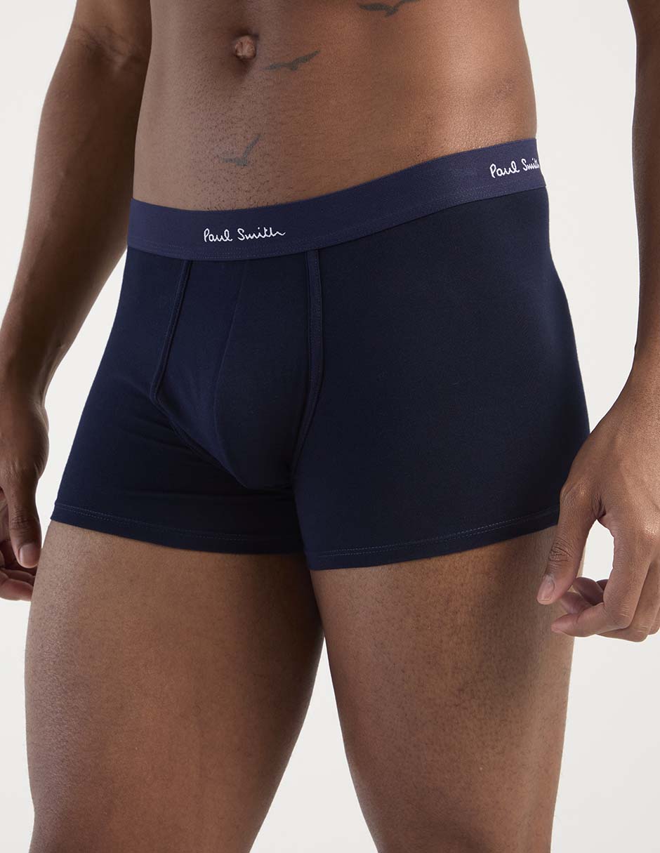Set bóxer trunk Paul Smith de algodón para hombre 3 piezas