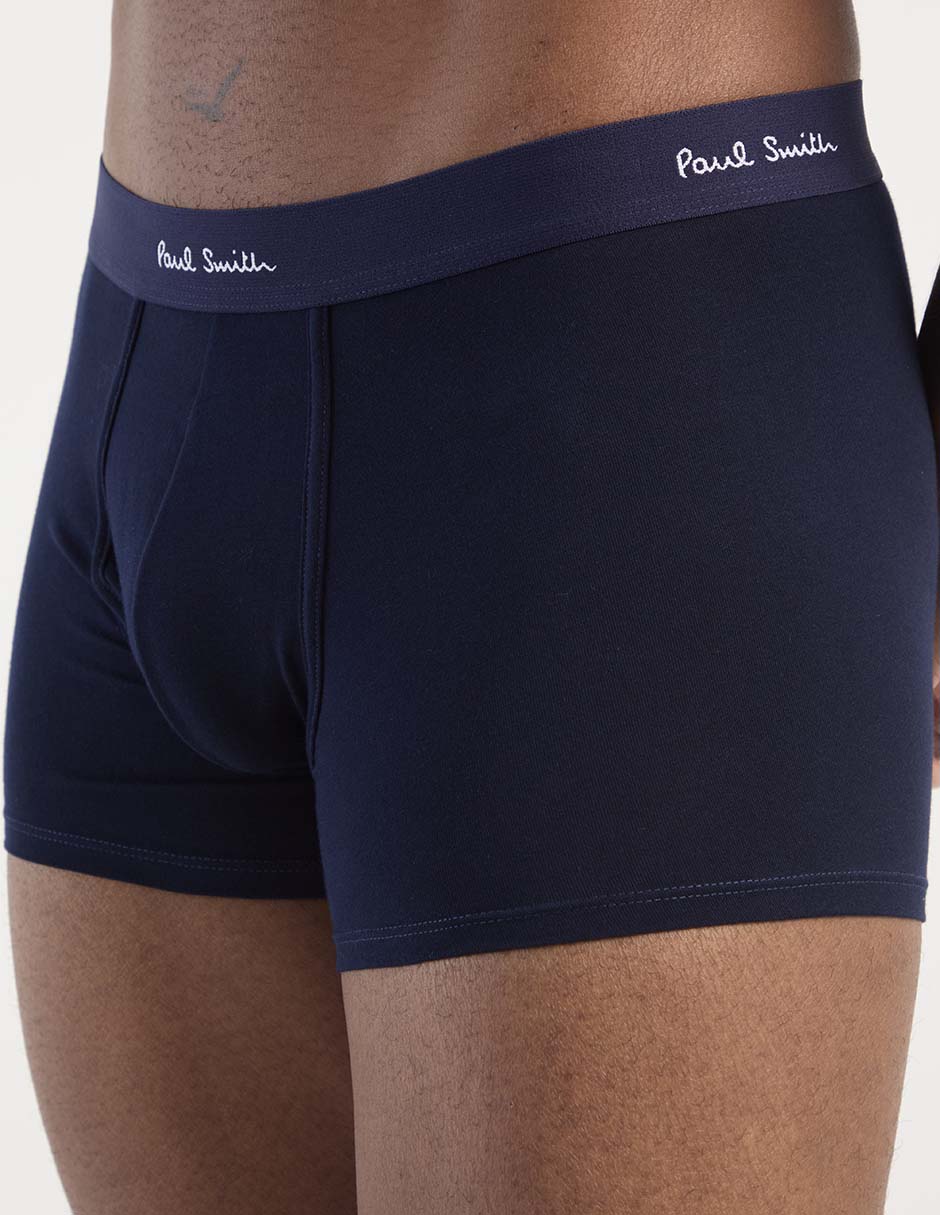 Set bóxer trunk Paul Smith de algodón para hombre 3 piezas