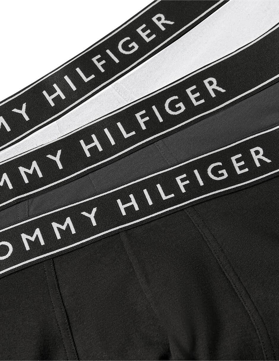 Bóxer trunk Tommy Hilfiger de algodón para hombre 3 piezas