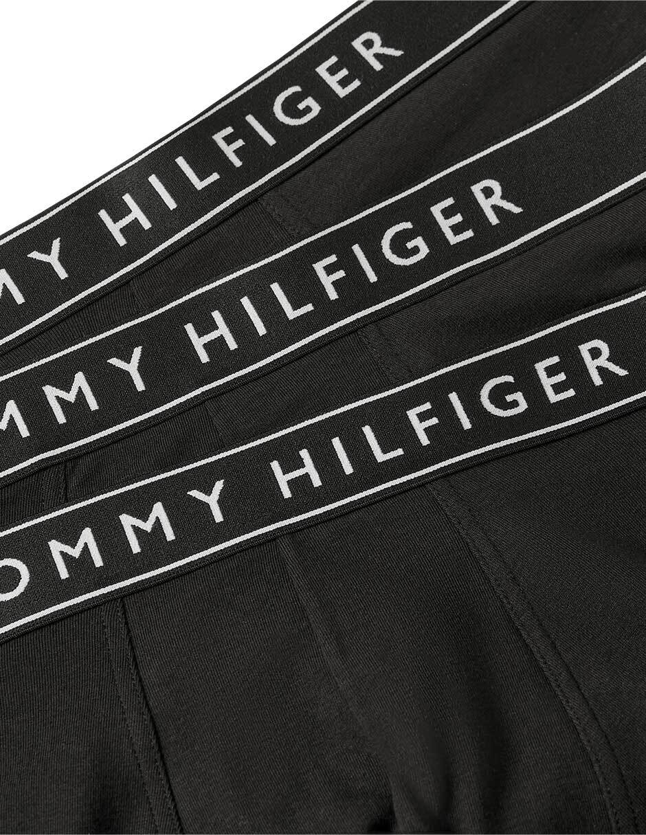 Bóxer trunk Tommy Hilfiger de algodón para hombre 3 piezas