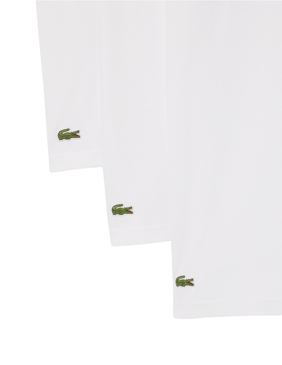 Set camiseta Lacoste cuello V para hombre