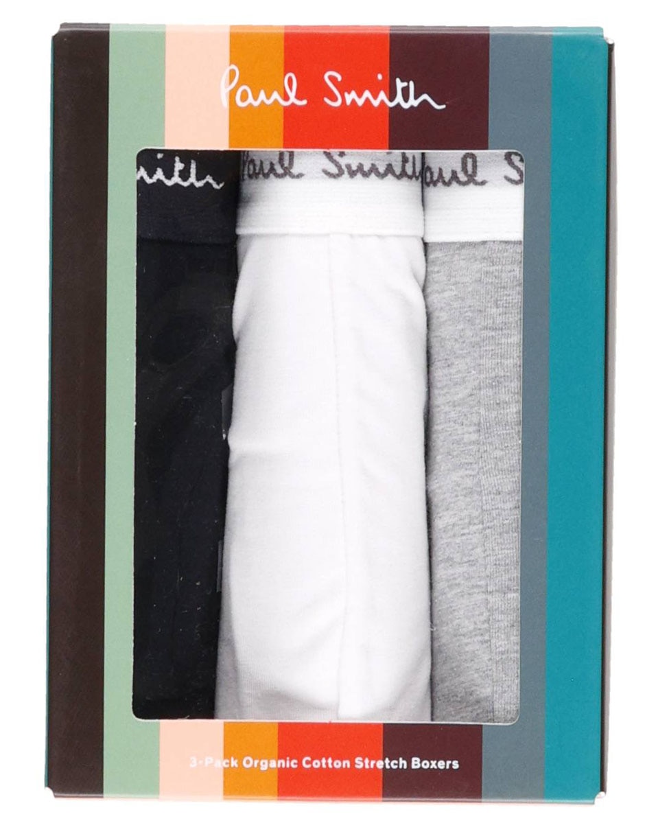 Set Bóxer Trunk Paul Smith Para Hombre 3 Piezas