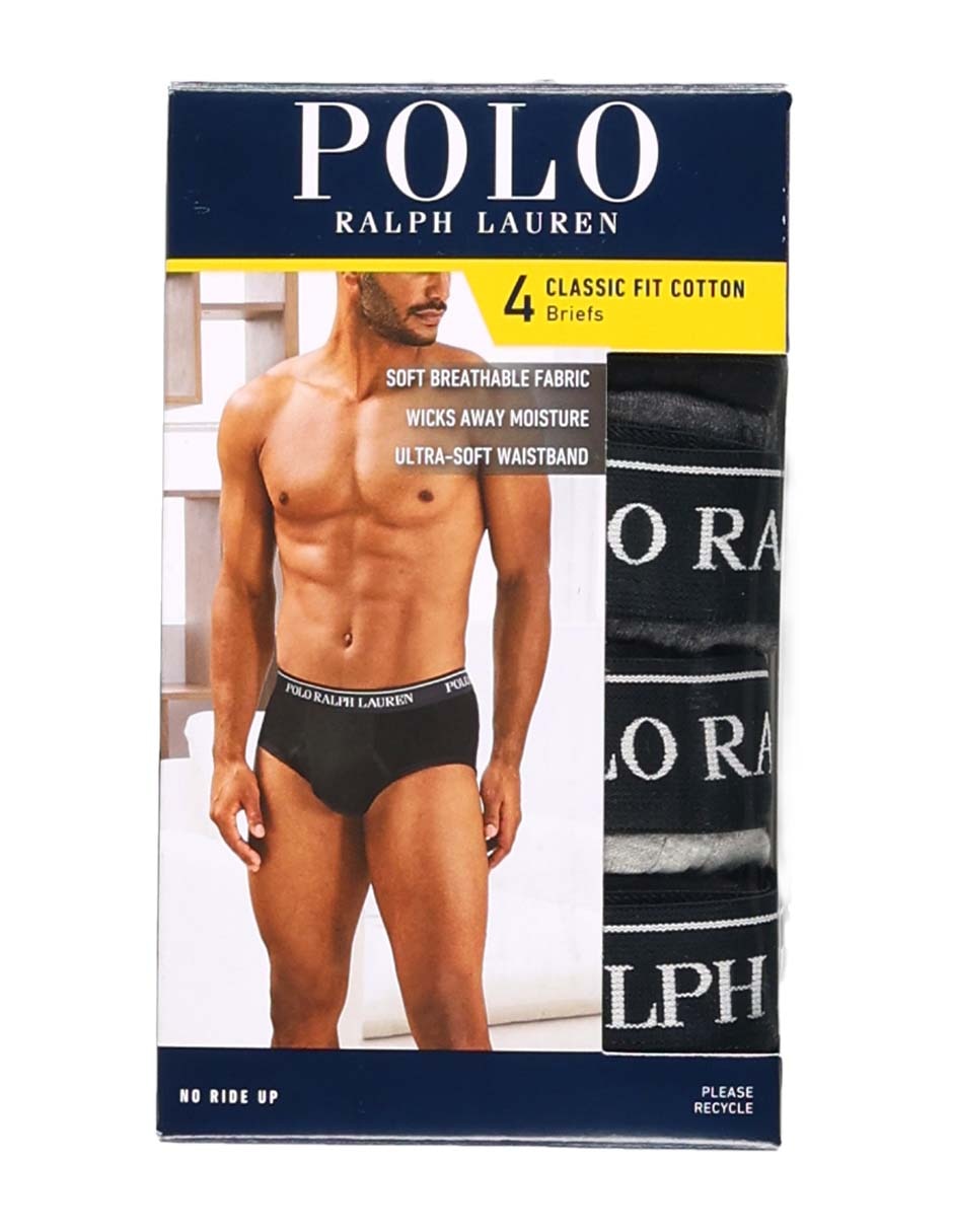 Set trusa Polo Ralph Lauren de algodón para hombre 4 piezas