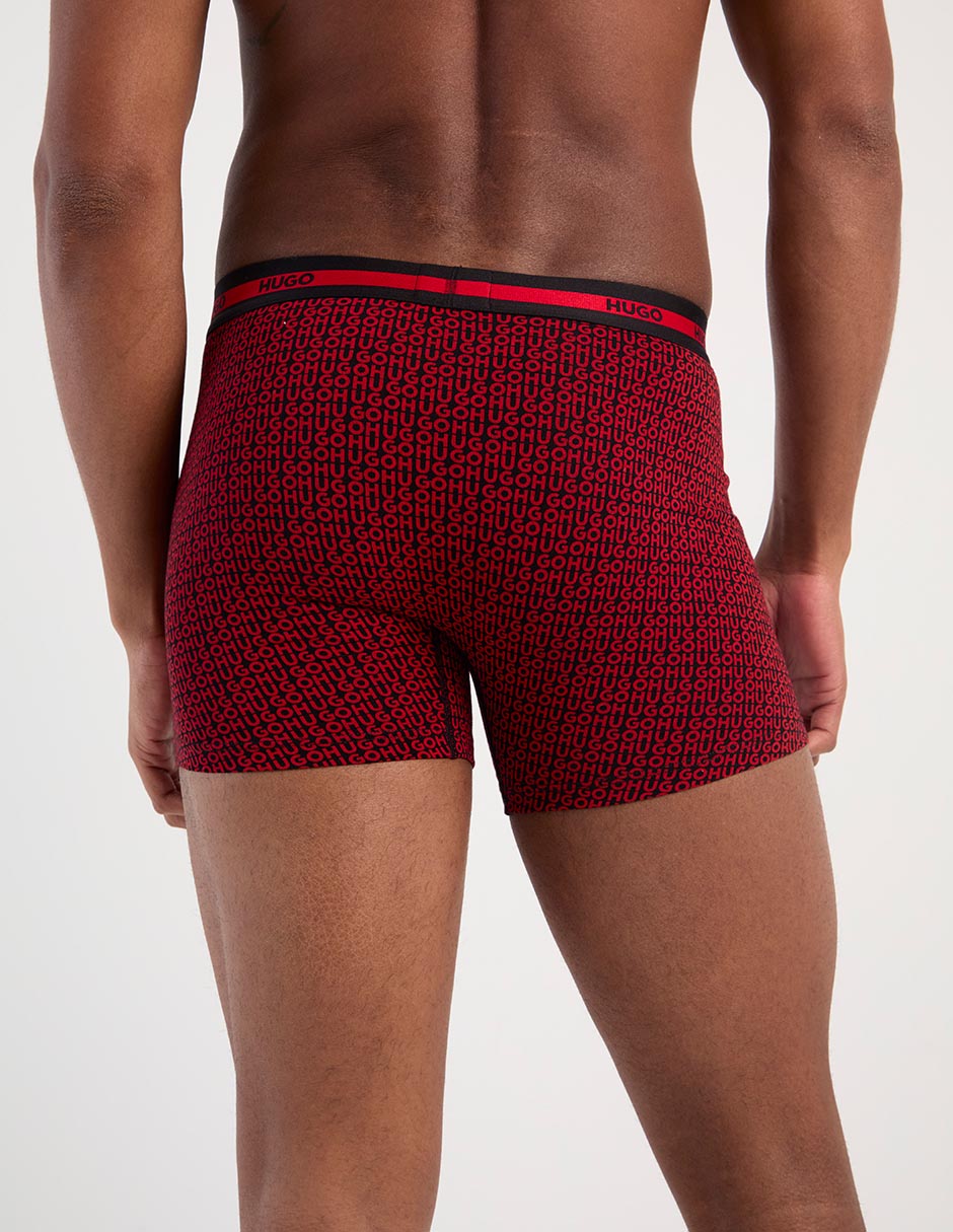 Set bóxer brief Hugo de algodón para hombre 3 piezas
