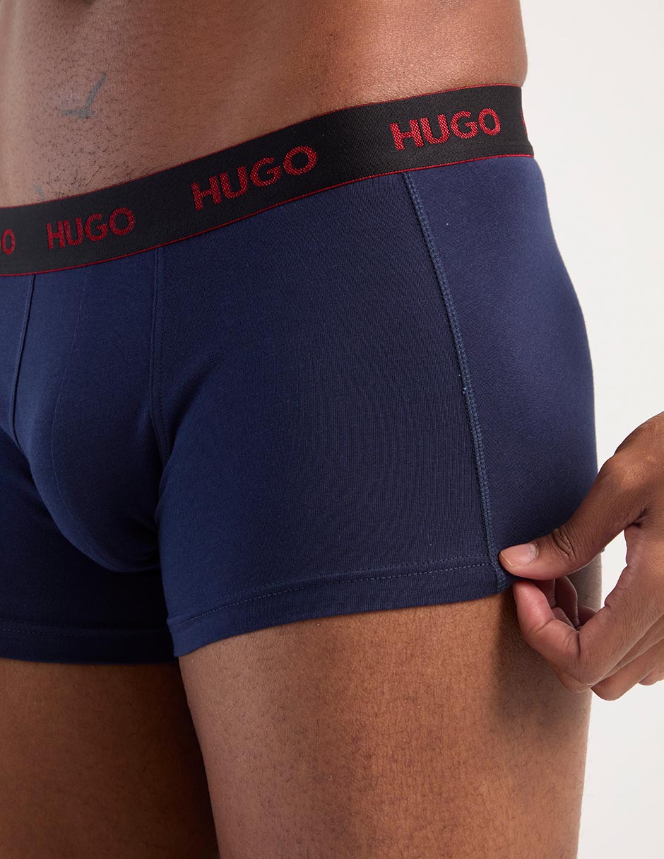 Set bóxer brief Hugo de algodón para hombre 3 piezas