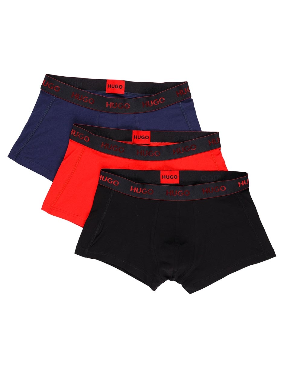 Set bóxer brief Hugo de algodón para hombre 3 piezas