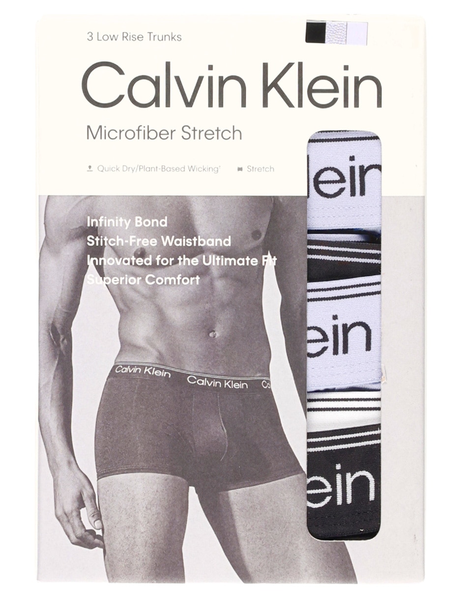 Set de bóxer brief Calvin Klein para hombre 3 piezas