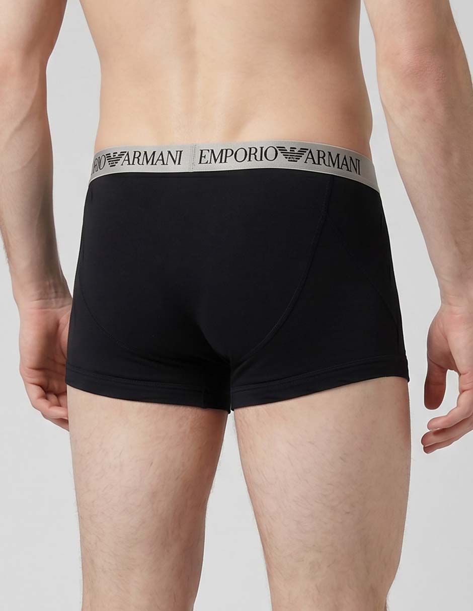 Set bóxer trunk de algodón para hombre 3 piezas 2