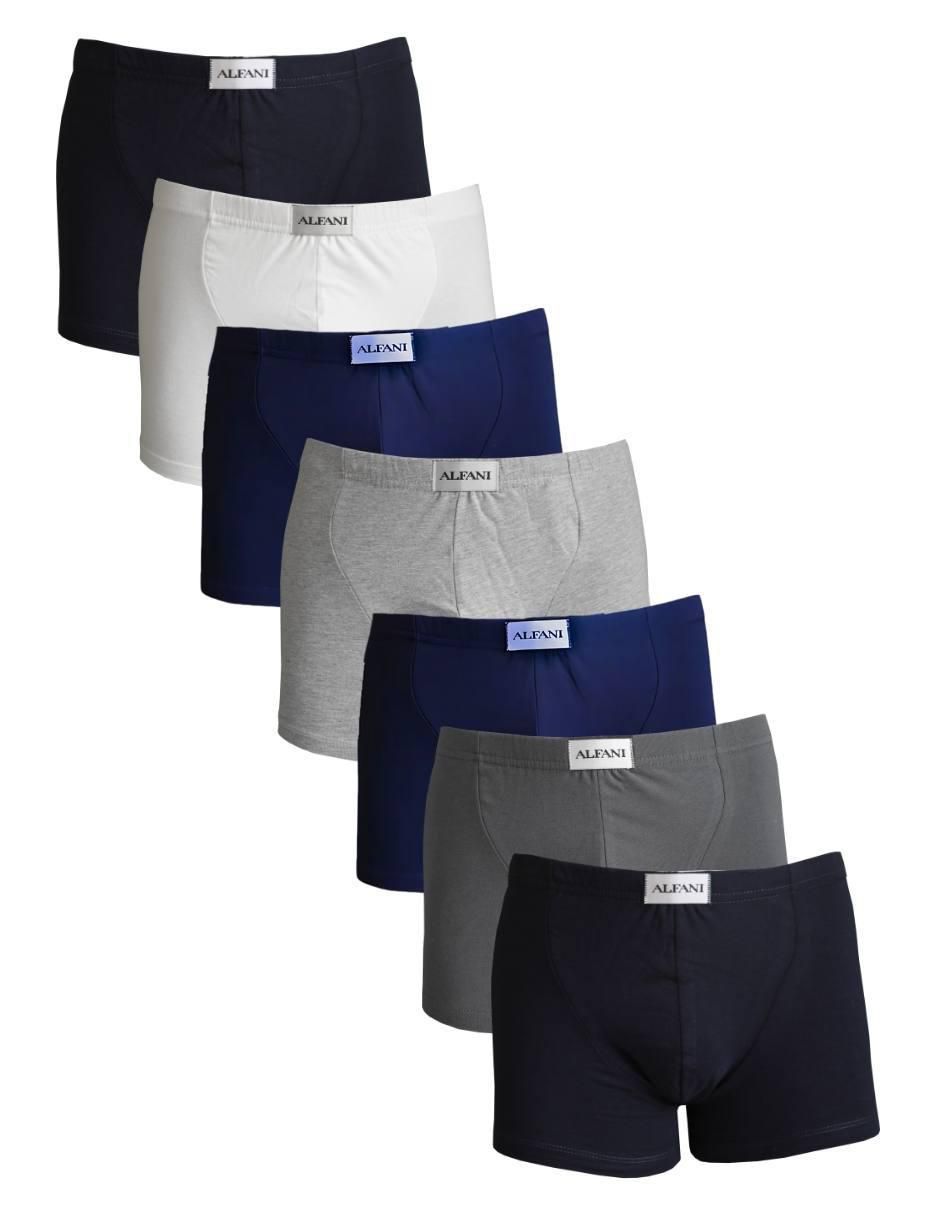 Set bóxer brief de algodón para hombre 7 piezas Set bóxer brief de algodón para hombre 7 piezas