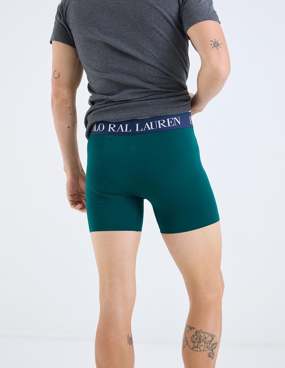 Set bóxer brief Polo Ralph Lauren para hombre 3 piezas