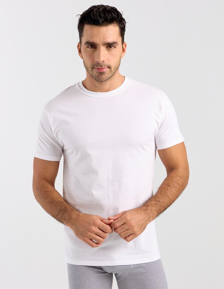Camiseta cuello redondo para hombre