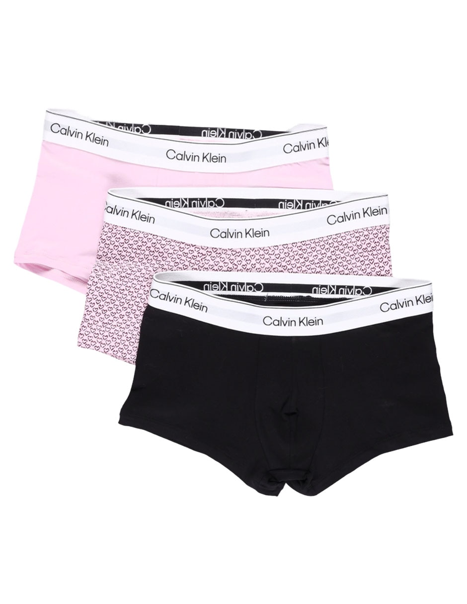 Set bóxer trunk Calvin Klein de algodón para hombre 3 piezas