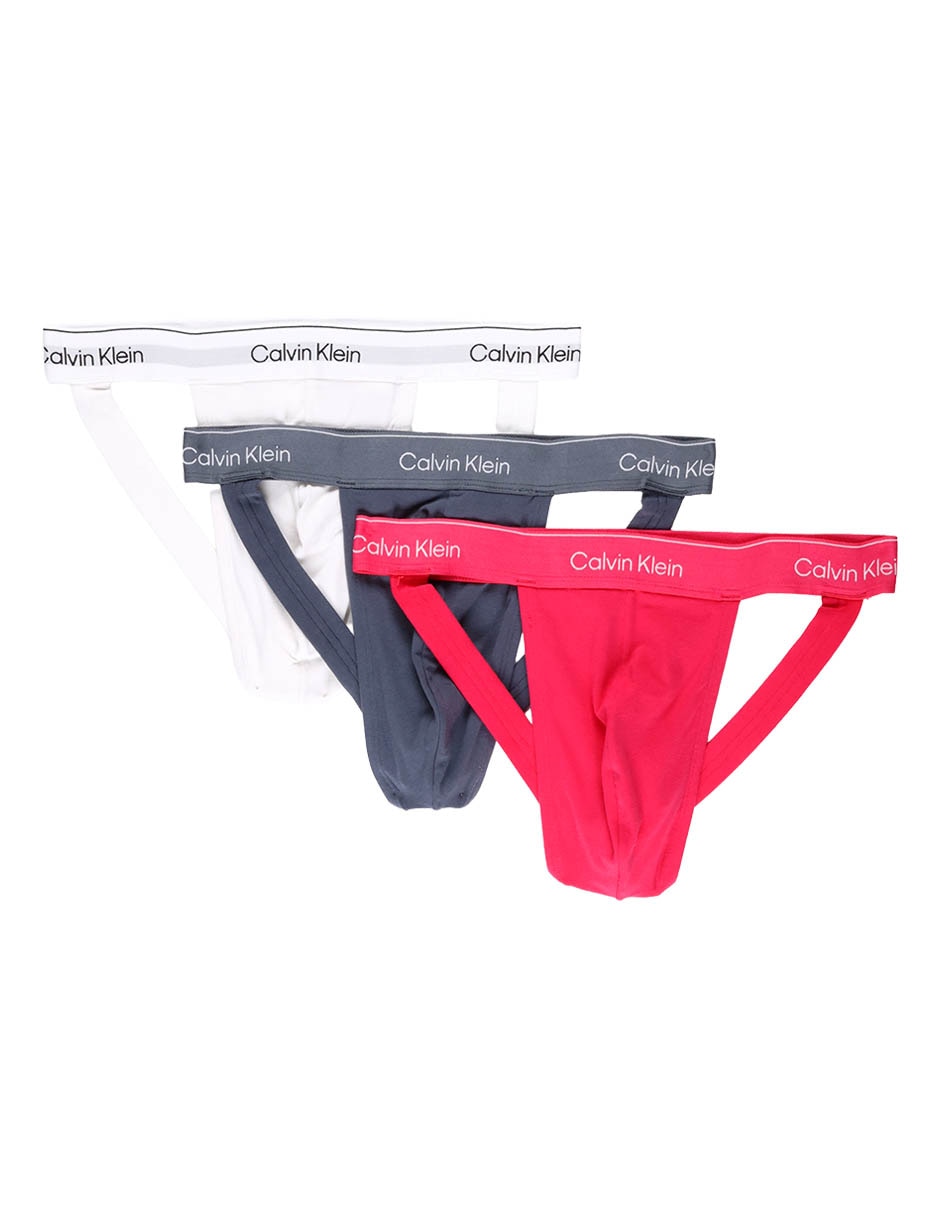 Suspensorio Calvin Klein de algodón para hombre 3 piezas