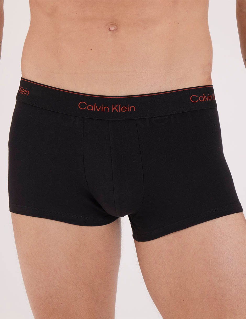 Set bóxer trunk Calvin Klein de algodón para hombre 3 piezas