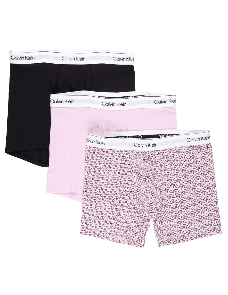 Set bóxer brief Calvin Klein de algodón para hombre 3 piezas