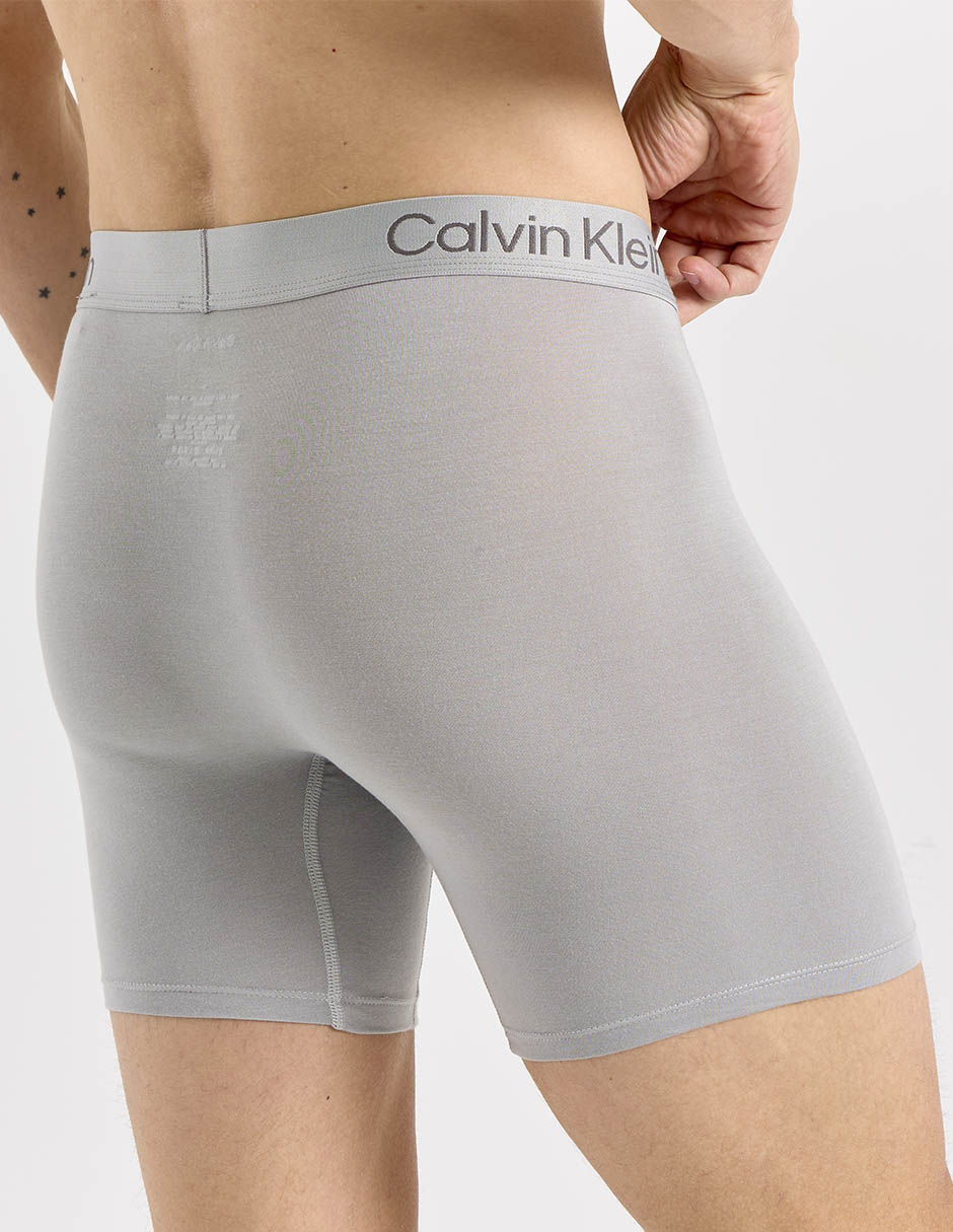 Set bóxer brief Calvin Klein para hombre 3 piezas 4