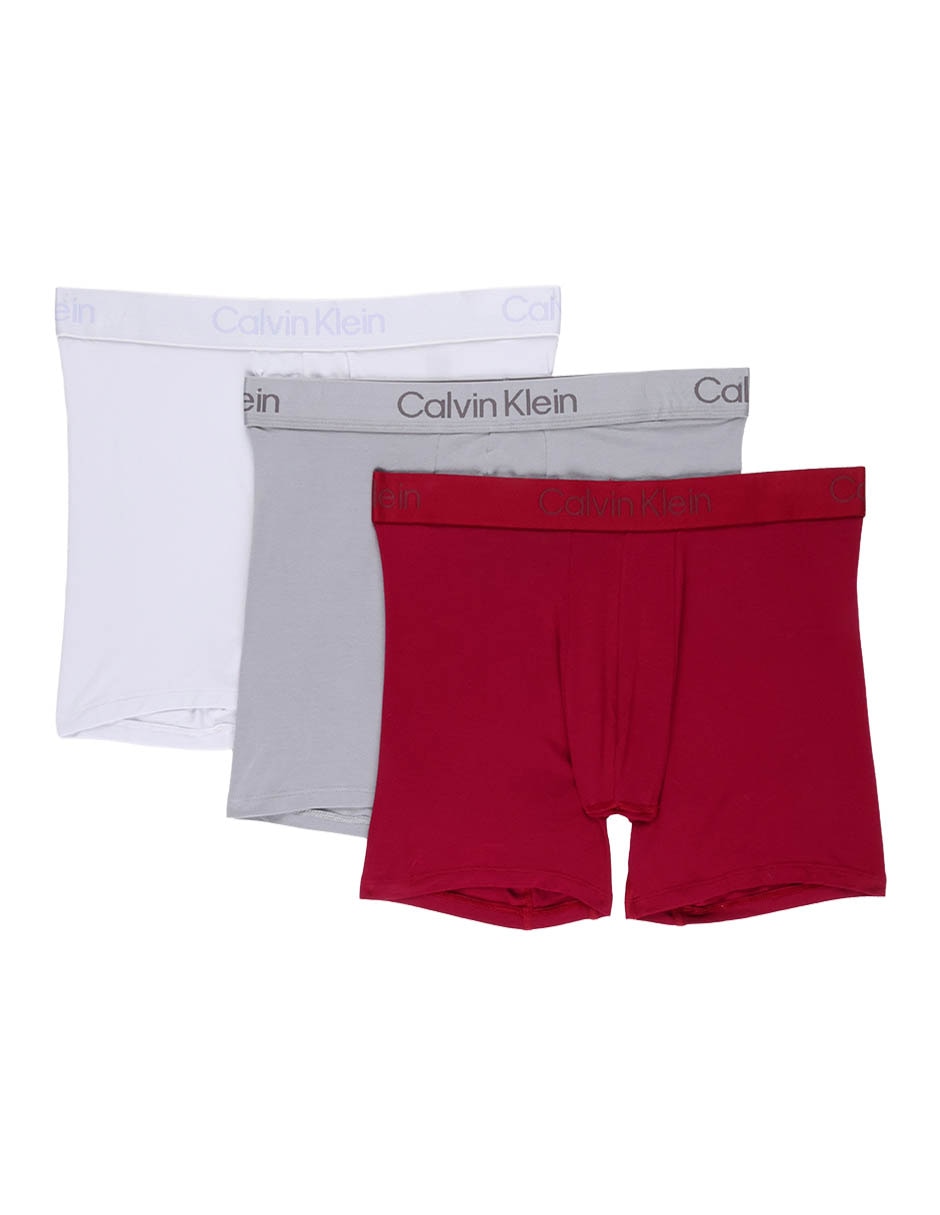 Set bóxer brief Calvin Klein para hombre 3 piezas 2