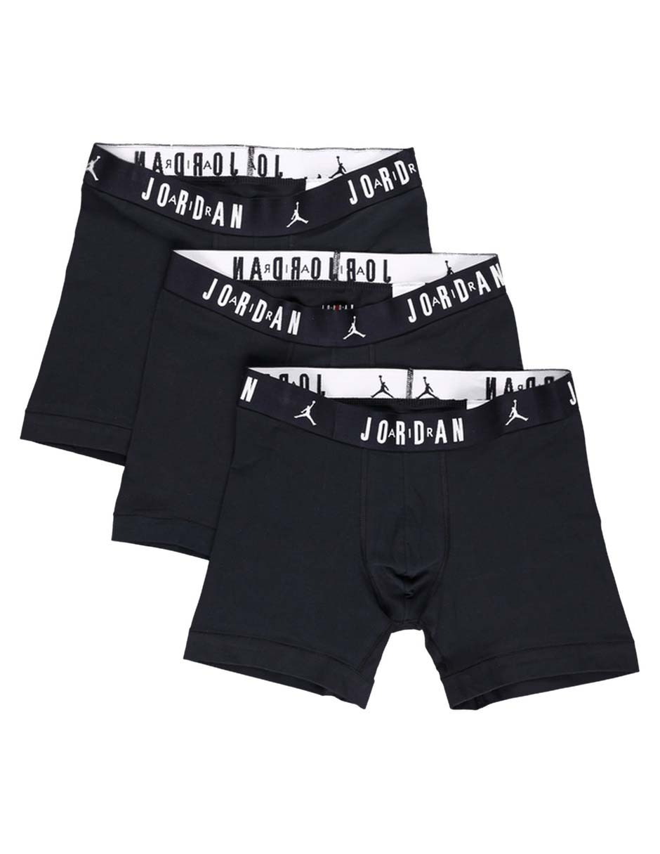 Set bóxer brief Jordan de algodón para hombre 3 piezas