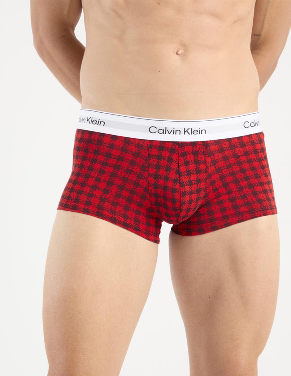 Bóxer trunk Calvin Klein de algodón para hombre