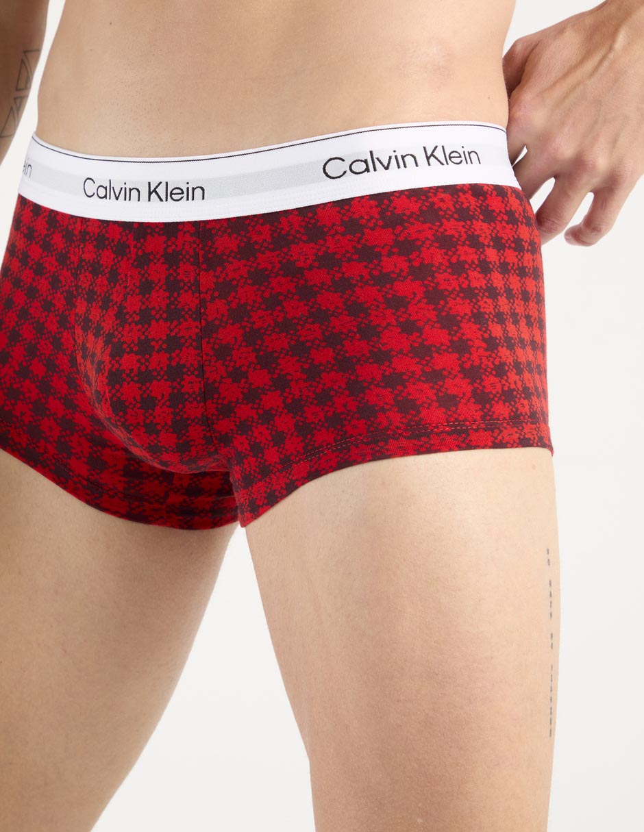 Bóxer trunk Calvin Klein de algodón para hombre