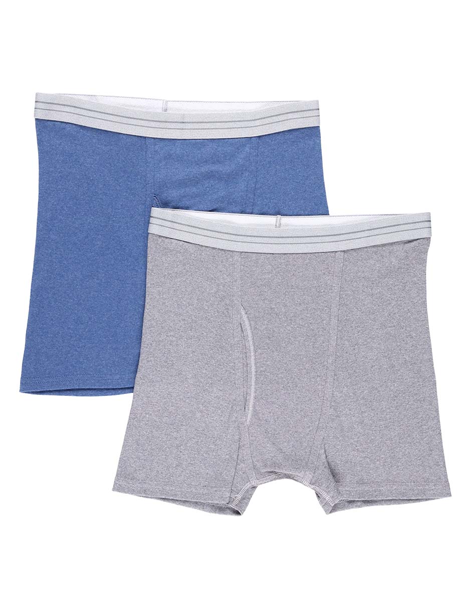 Set bóxer brief Rinbros de algodón para hombre 2 piezas