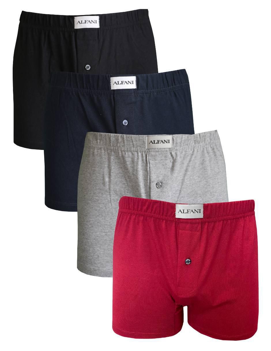 Set bóxer de algodón para hombre 4 piezas 1