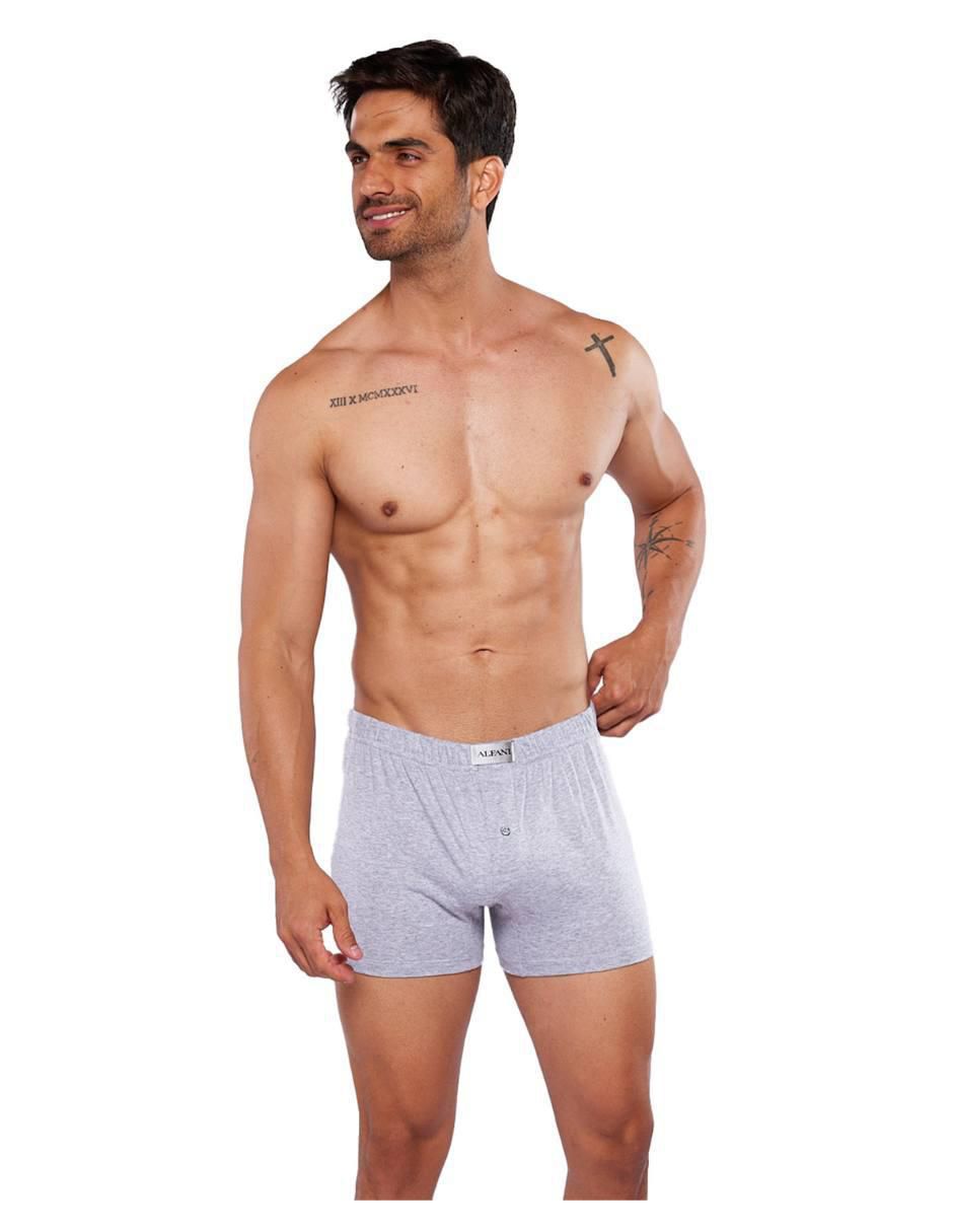 Set bóxer de algodón para hombre 4 piezas 5