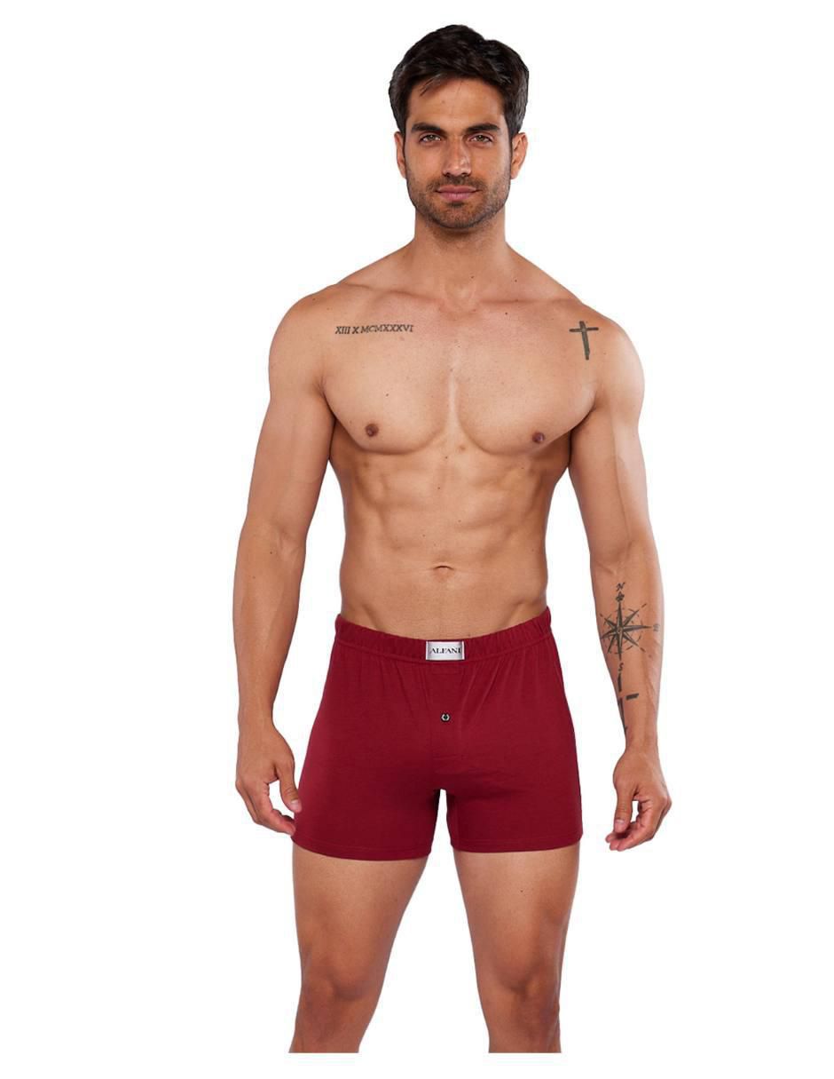 Set bóxer de algodón para hombre 4 piezas 4