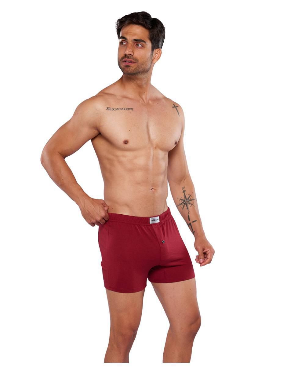 Set bóxer de algodón para hombre 4 piezas 2