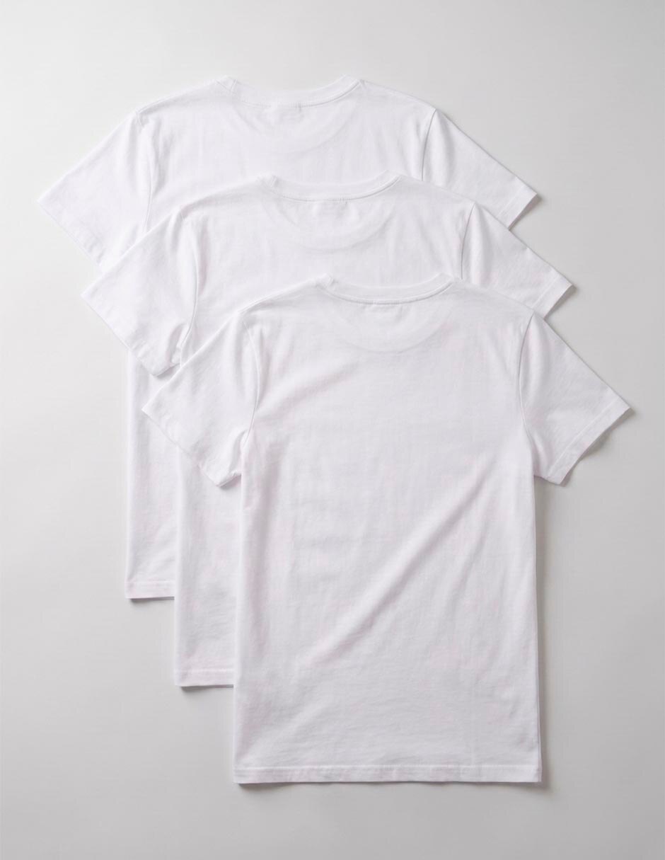 Set camiseta cuello redondo para hombre