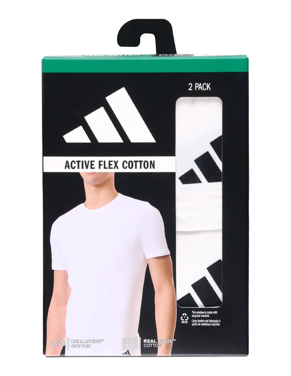 Set camiseta Adidas cuello redondo para hombre