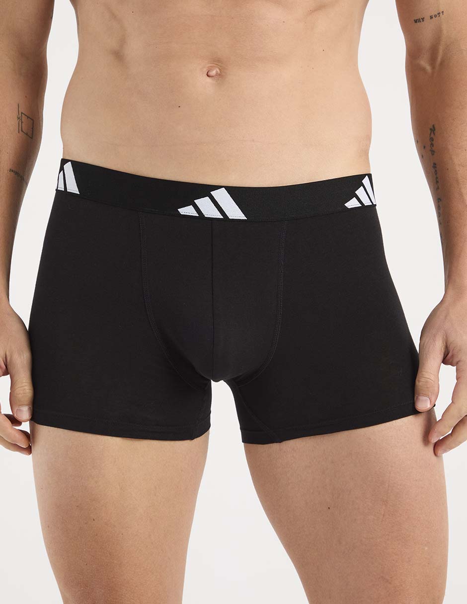 Bóxer trunk de algodón para hombre 3 piezas