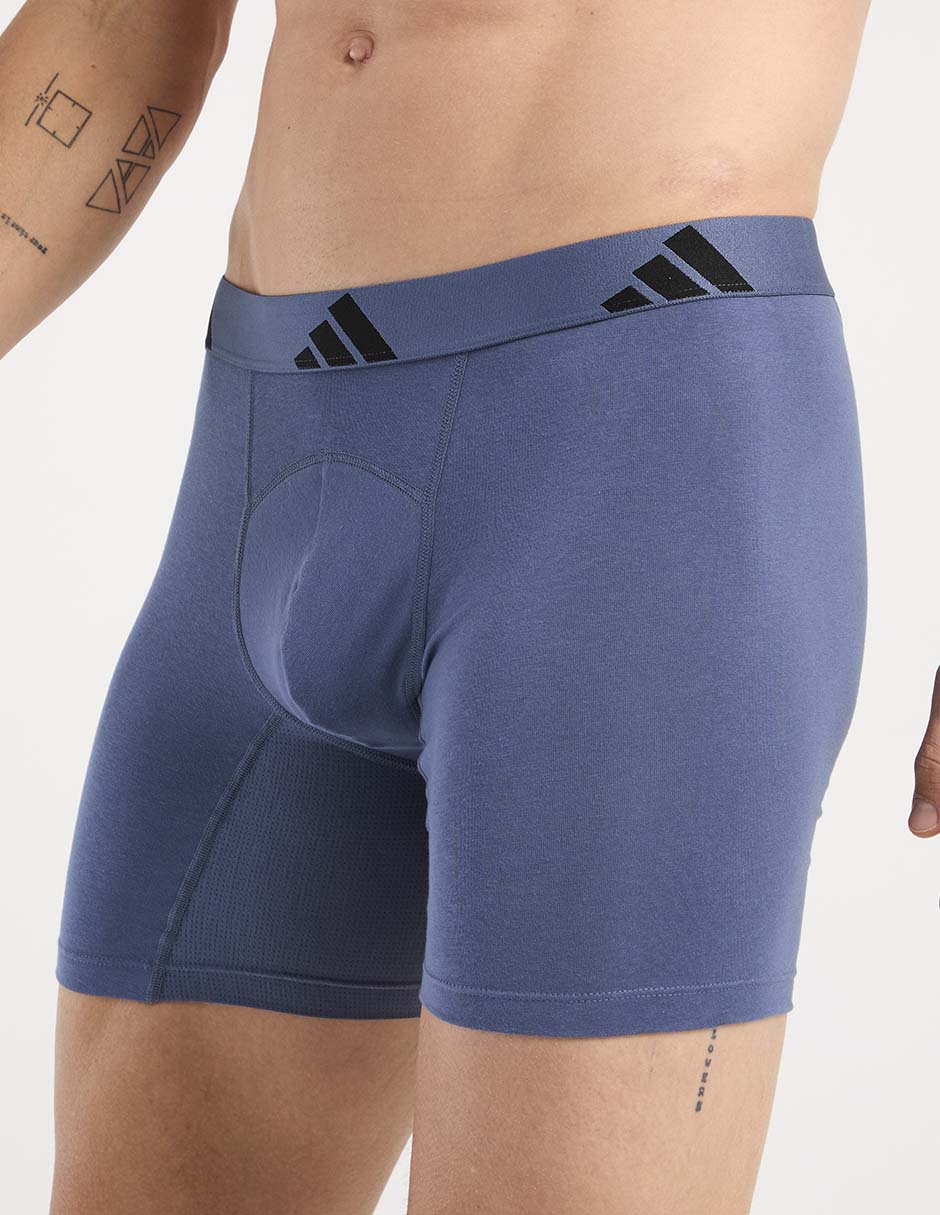 Bóxer brief Adidas de algodón para hombre 2 piezas