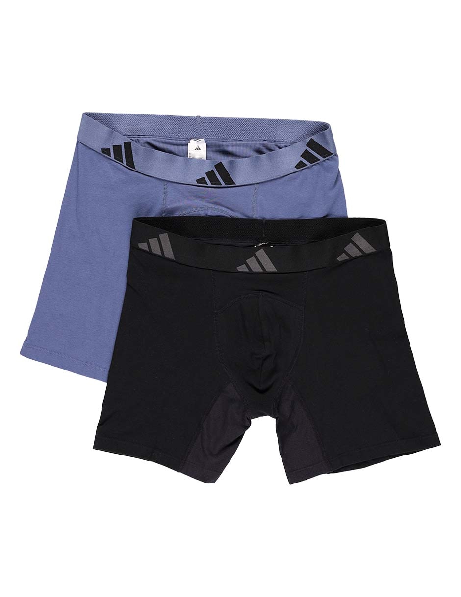 Bóxer brief Adidas de algodón para hombre 2 piezas