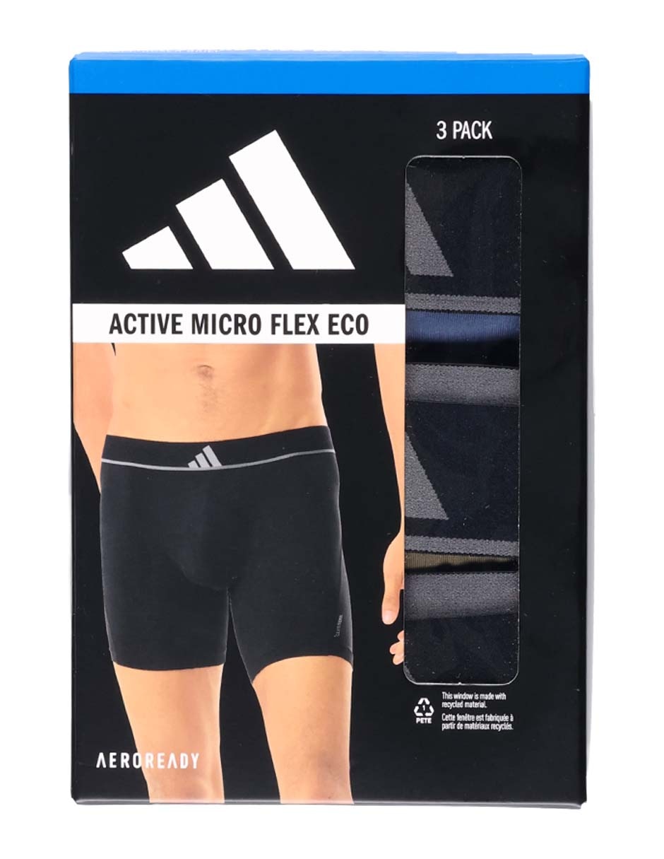 Bóxer brief Adidas para hombre 3 piezas