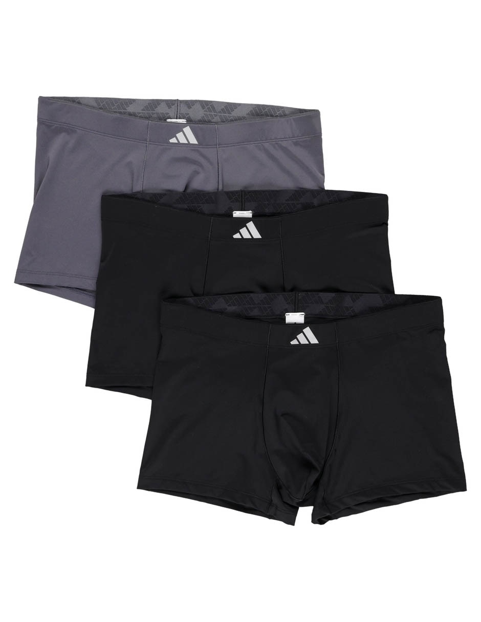 Set Bóxer trunk adidas de para hombre 3 piezas