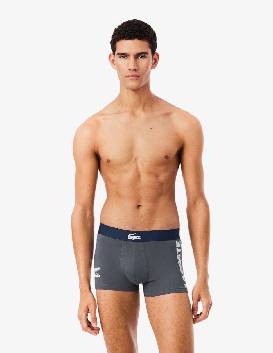 Set Bóxer Trunk de algodón para hombre 3 piezas Set Bóxer Trunk de algodón para hombre 3 piezas