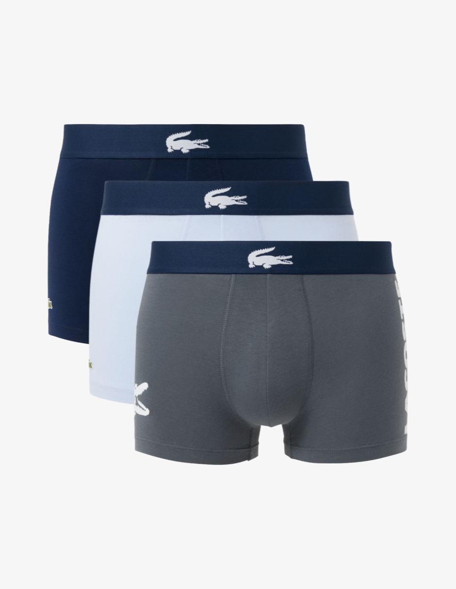 Set de bóxer trunk de algodón para hombre 7