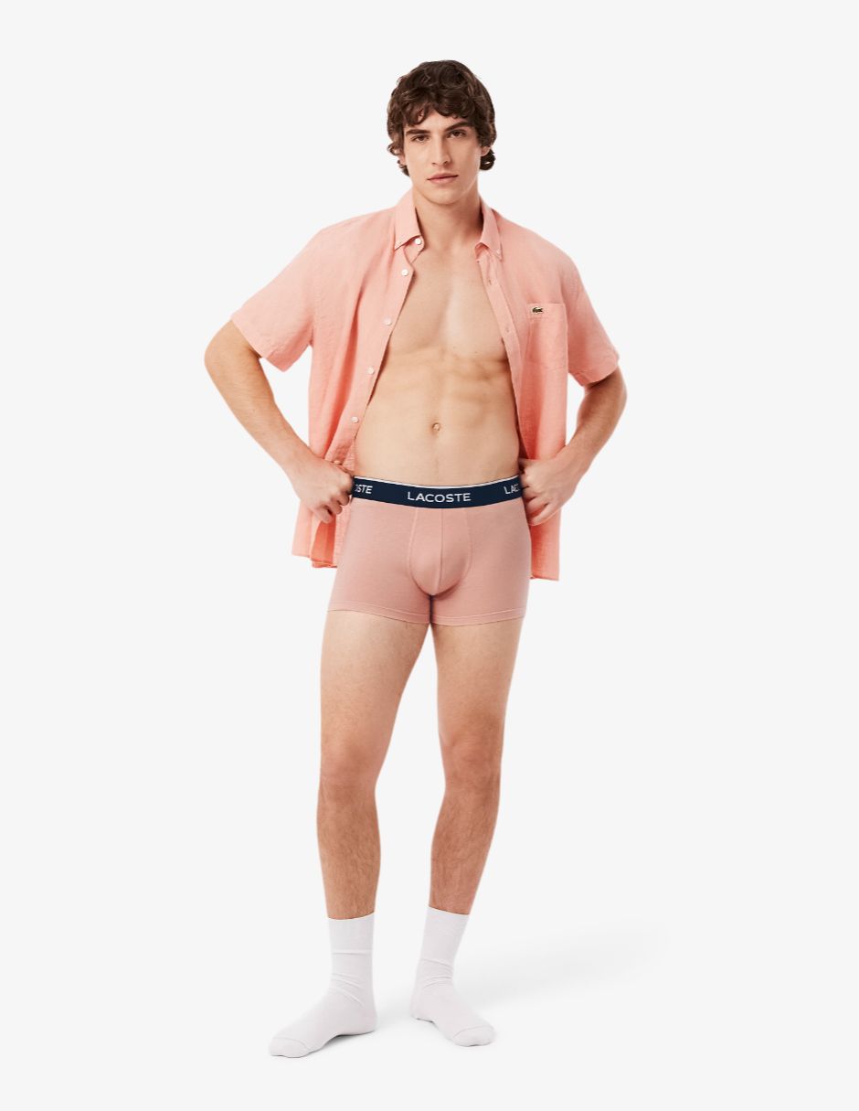 Set de bóxer trunk de algodón para hombre 6