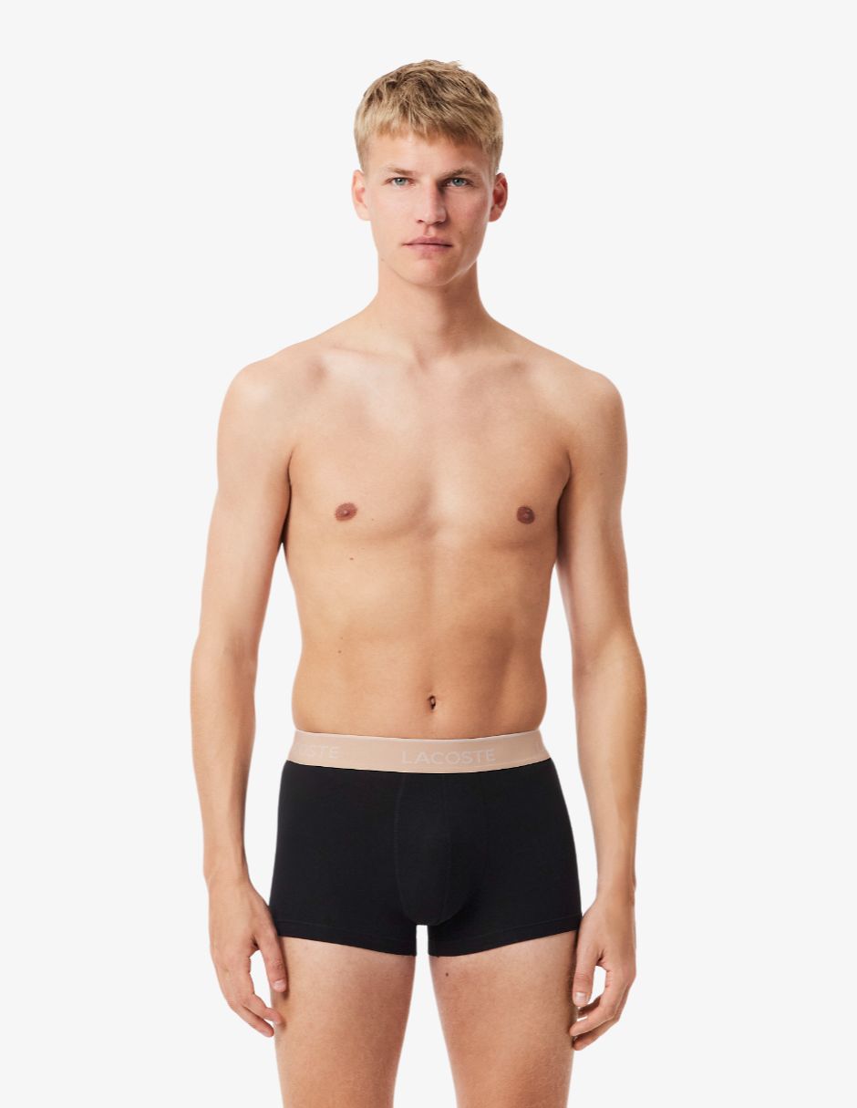 Set bóxer trunk de algodón para hombre 3 piezas Set bóxer trunk de algodón para hombre 3 piezas