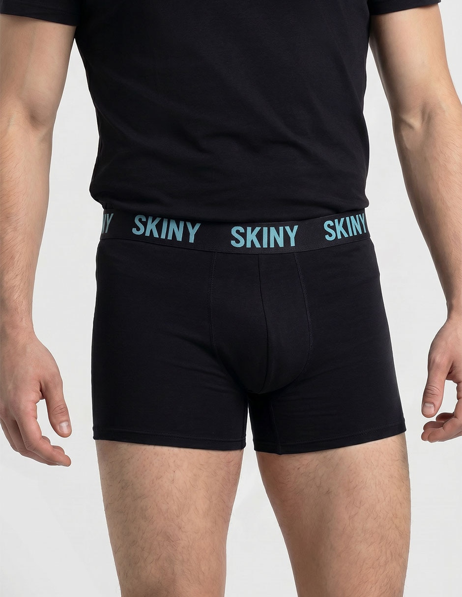 Bóxer skiny de algodón para hombre 3 piezas