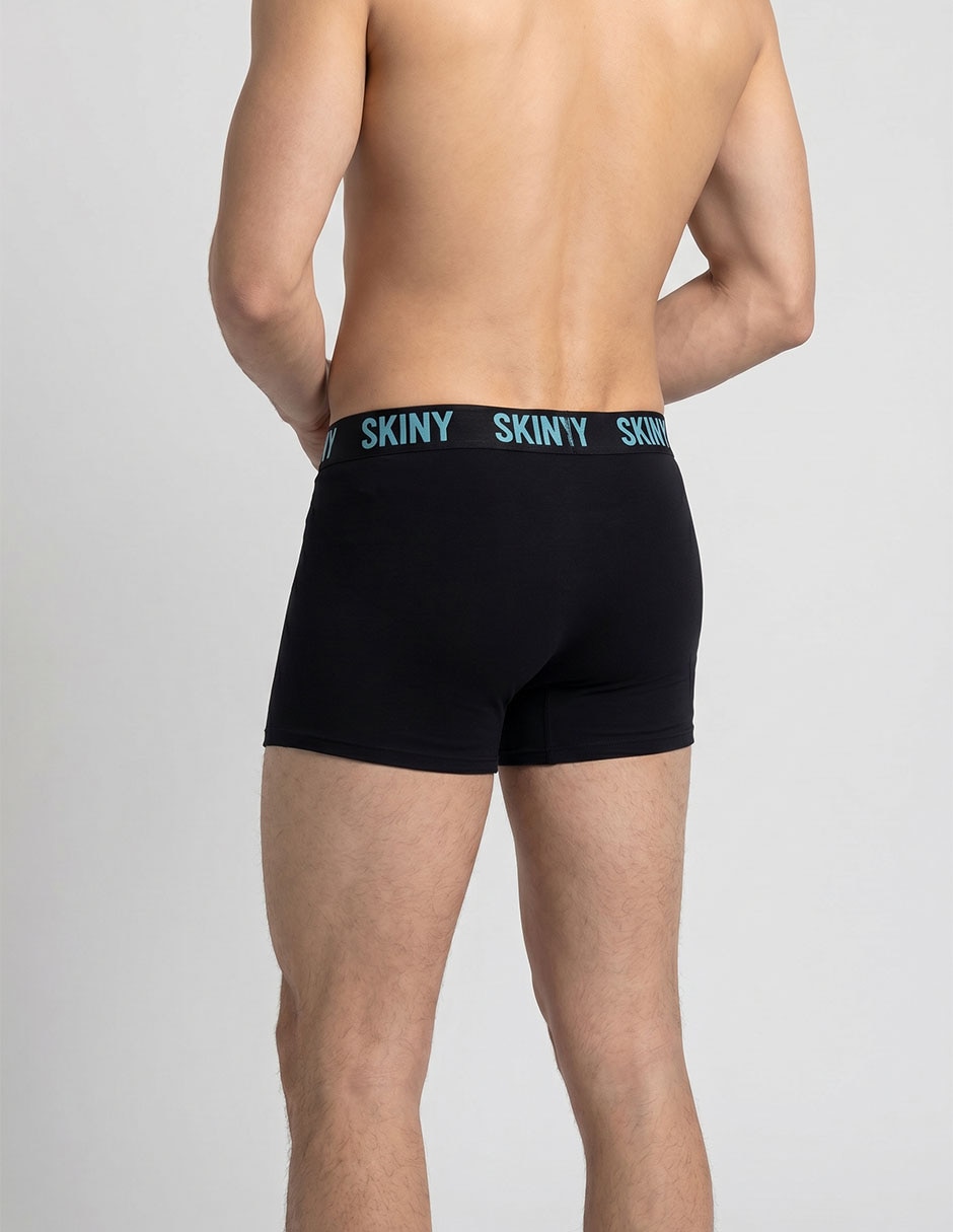 Bóxer skiny de algodón para hombre 3 piezas