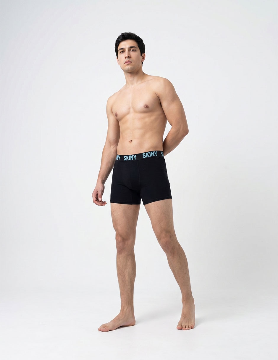 Bóxer skiny de algodón para hombre 3 piezas