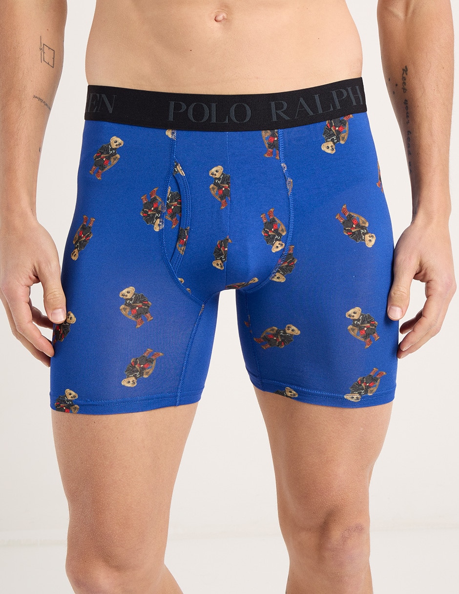 Set bóxer brief Polo RL de algodón para hombre 3 piezas