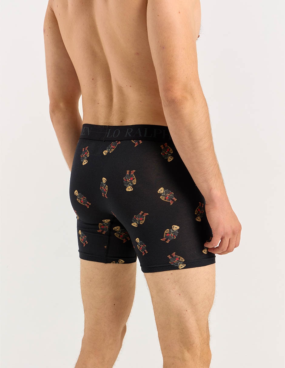 Set bóxer brief Polo Rl de algodón para hombre 3 piezas