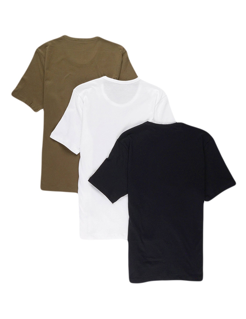 Camiseta cuello redondo para hombre