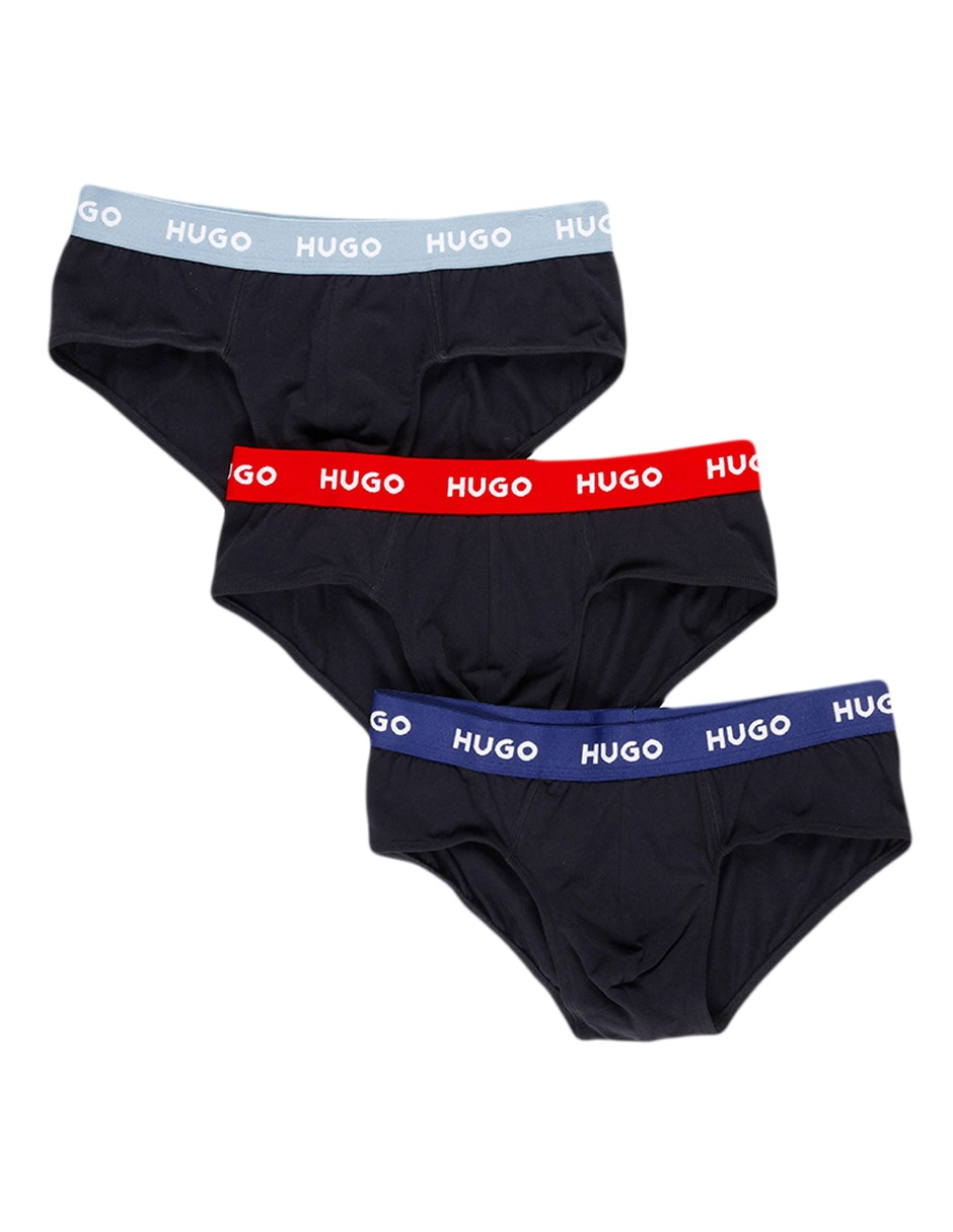 Trusa Hugo De Algodón Para Hombre 3 Piezas (Si Aplica)