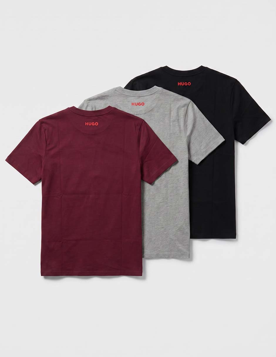 Set camiseta cuello redondo para hombre 5
