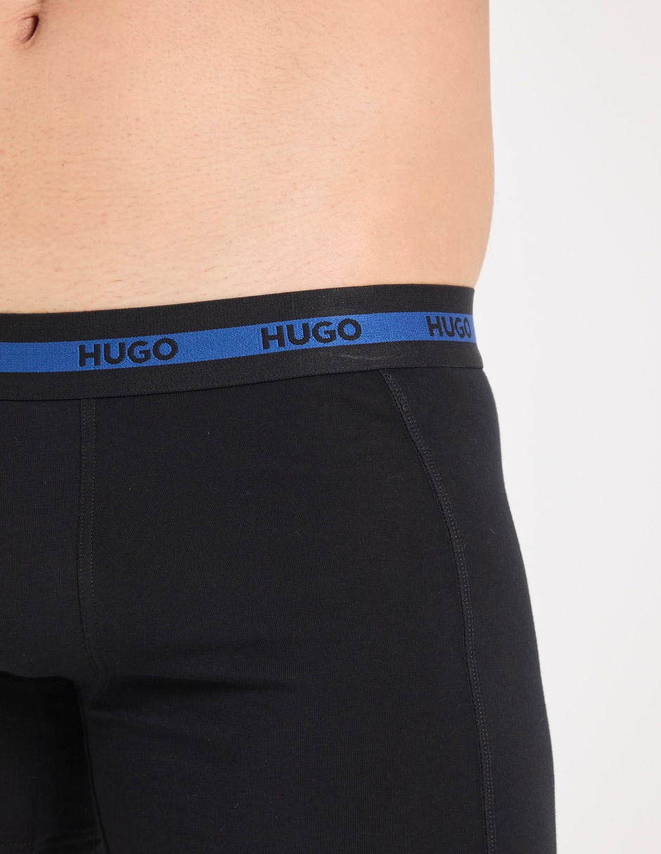 Bóxer Trunk Hugo De Algodón Para Hombre 3 Piezas (Si Aplica)
