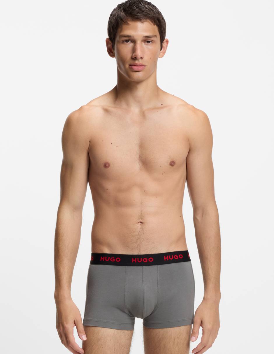 Set de bóxer trunk de algodón para hombre 2